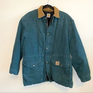 Carhartt Blue and Brown Field Jacket